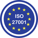 Badge certification ISO 27001 — Sécurité de l'information