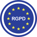 Badge conformité RGPD — Protection des données personnelles