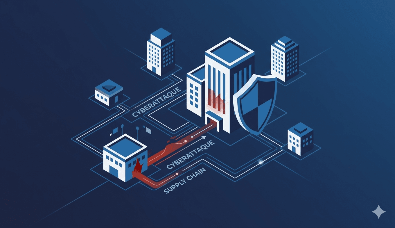 Cyberattaques par la supply chain : quand vos fournisseurs deviennent la porte d’entrée des hackers